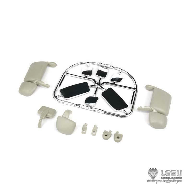 IN STOCK LESU ABS Rearview Mirror DIY 1/14 For Tamiya R620 470 RC Tractor