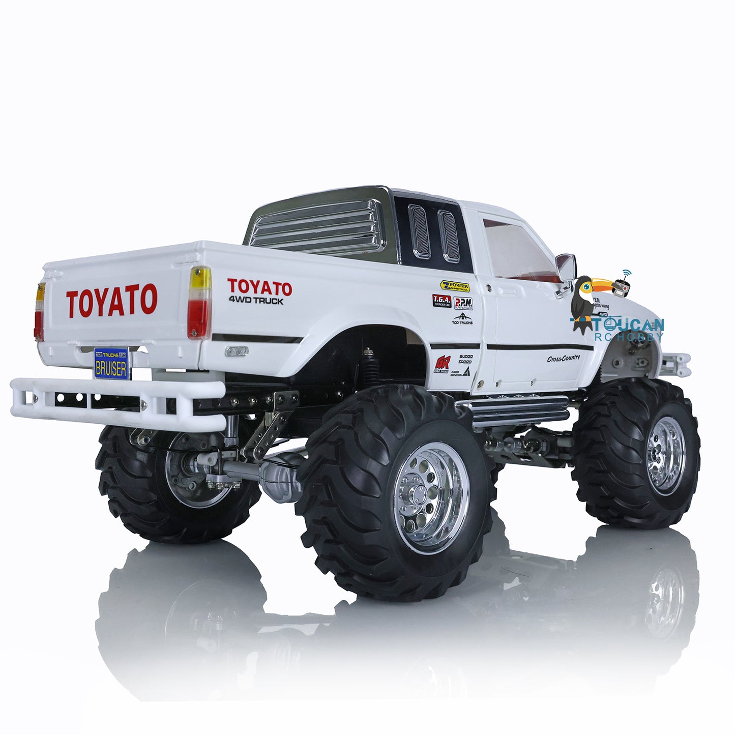 Voiture de rallye HG 1/10 RC Pickup P407 4*4 2.4G RTR