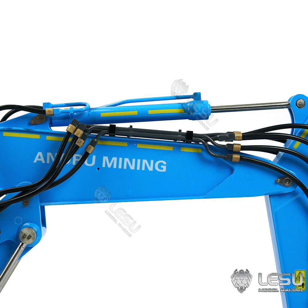 LESU 1/14 RC Excavatrice hydraulique AOUE-ET36L Kits de pelle électrique Komatsu PC360 à 3 bras
