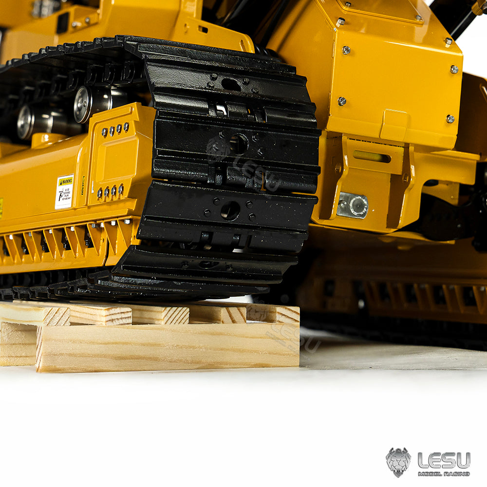 LESU 1/14 RC Hydraulic Loader Upgrade 973K Tracked Car Openable Bucket Rear Plow Painted Assembled PNP
