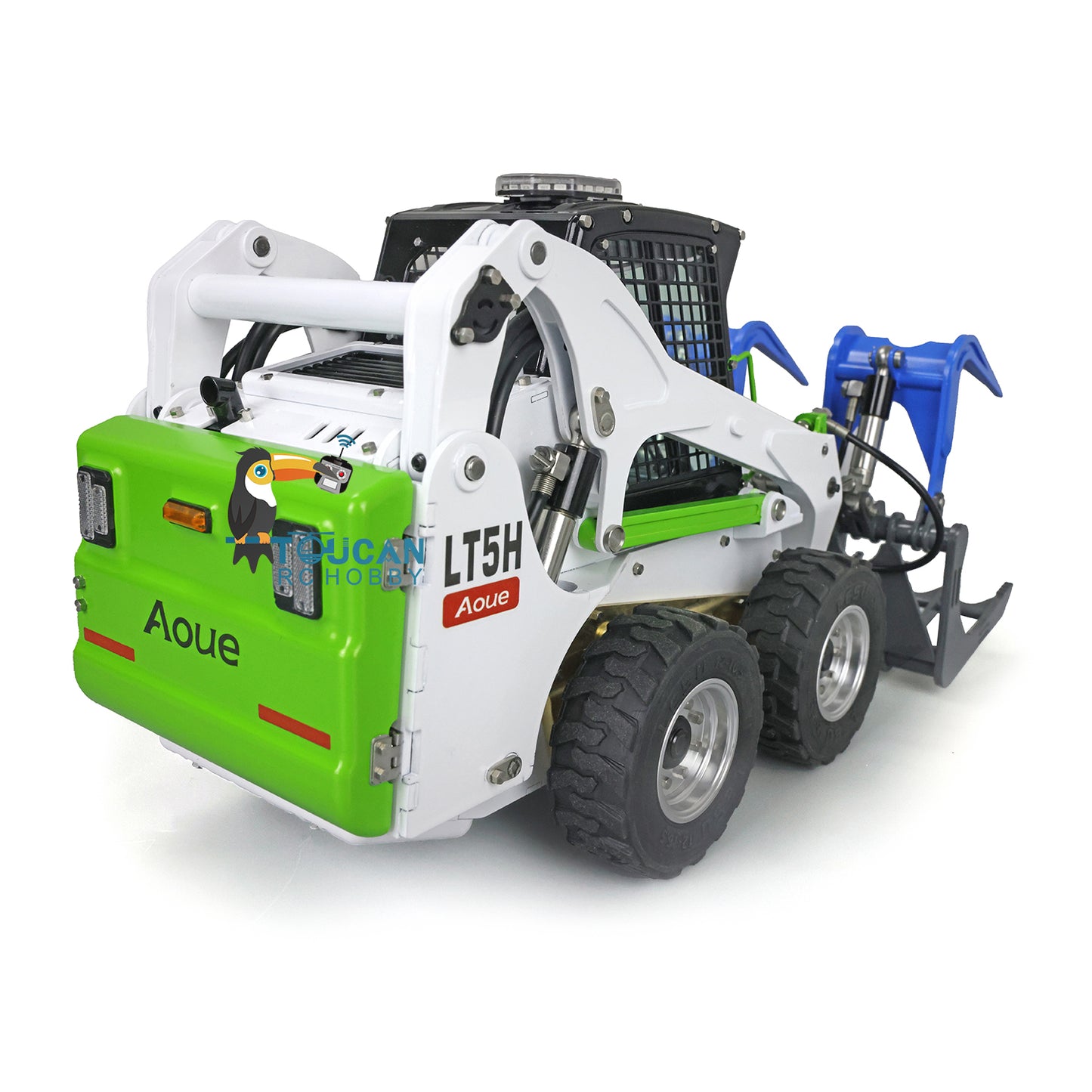 LESU 1/14 Chargeuse hydraulique sur pneus RC Aoue LT5H