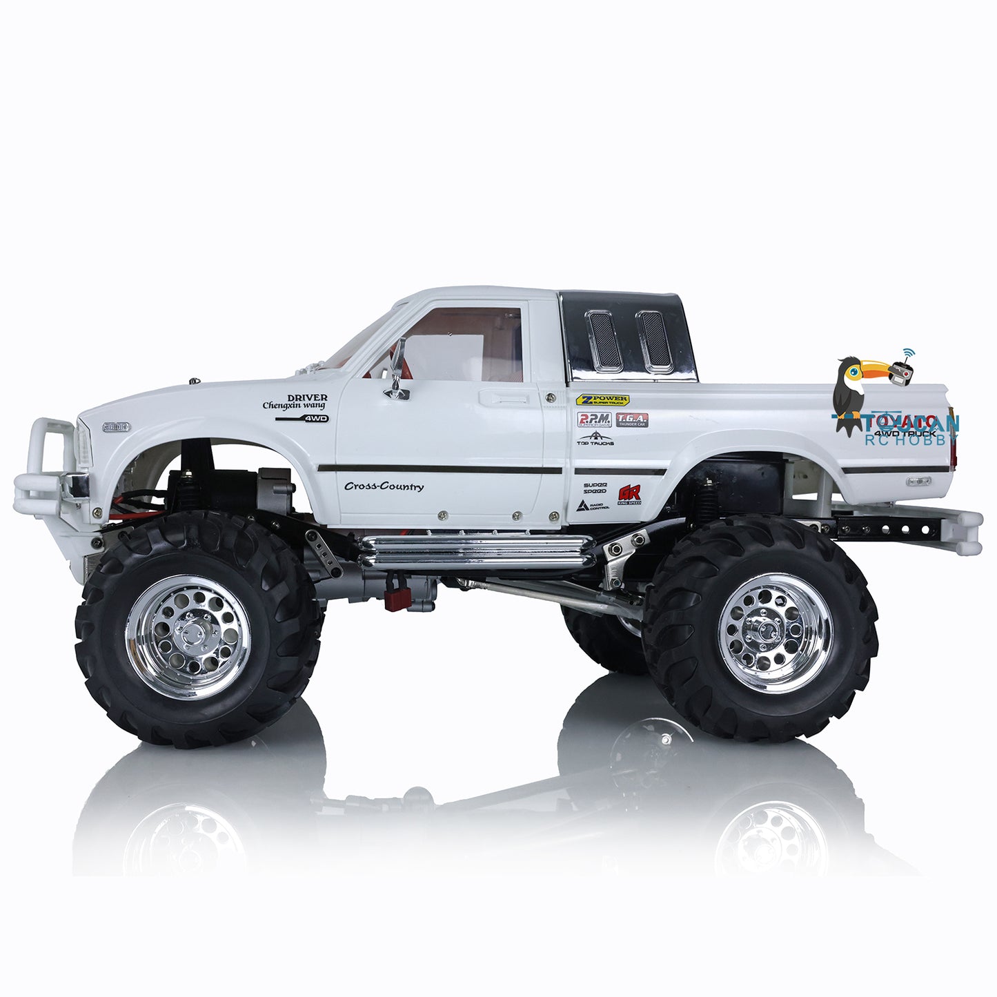 Voiture de rallye HG 1/10 RC Pickup P407 4*4 2.4G RTR