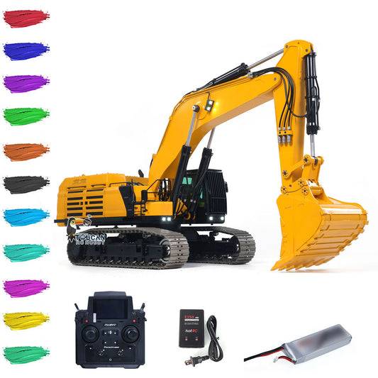 1/14 RC Hydraulic Heavy Excavator 395F Metal Digger RTR 1.0L Dual Pump Paladin PL18EV LITE Radio