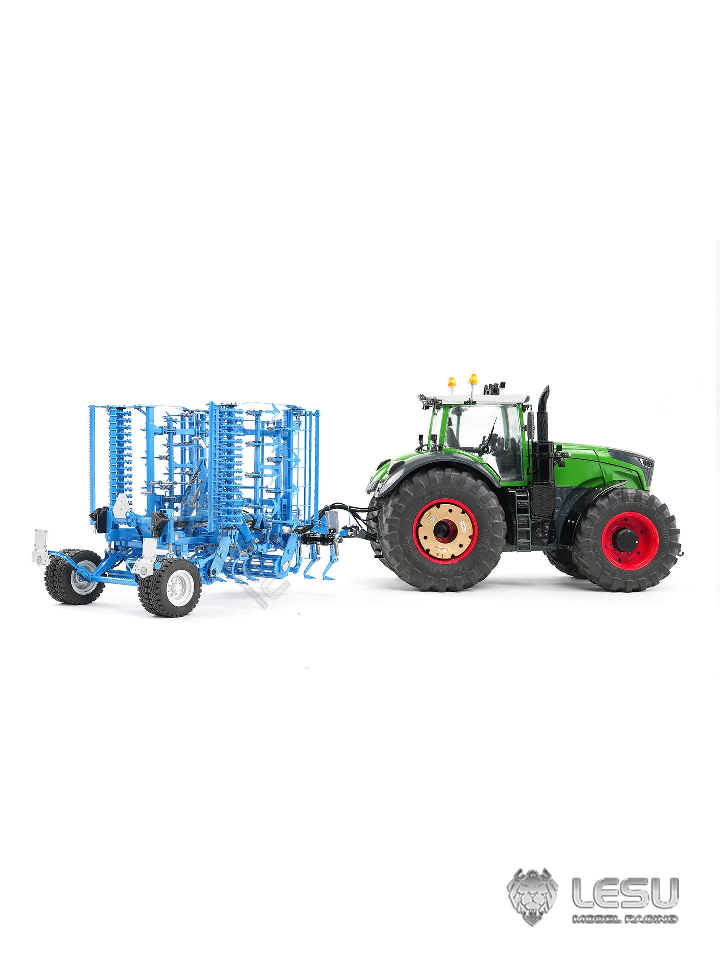 K500 Metal Seedbed Pre-sowing Soil Preparation Machine KIT for LESU 1/14 RC Hydraulic Agricultural Car Tractor AOUE 1050 Painted or Unpainted