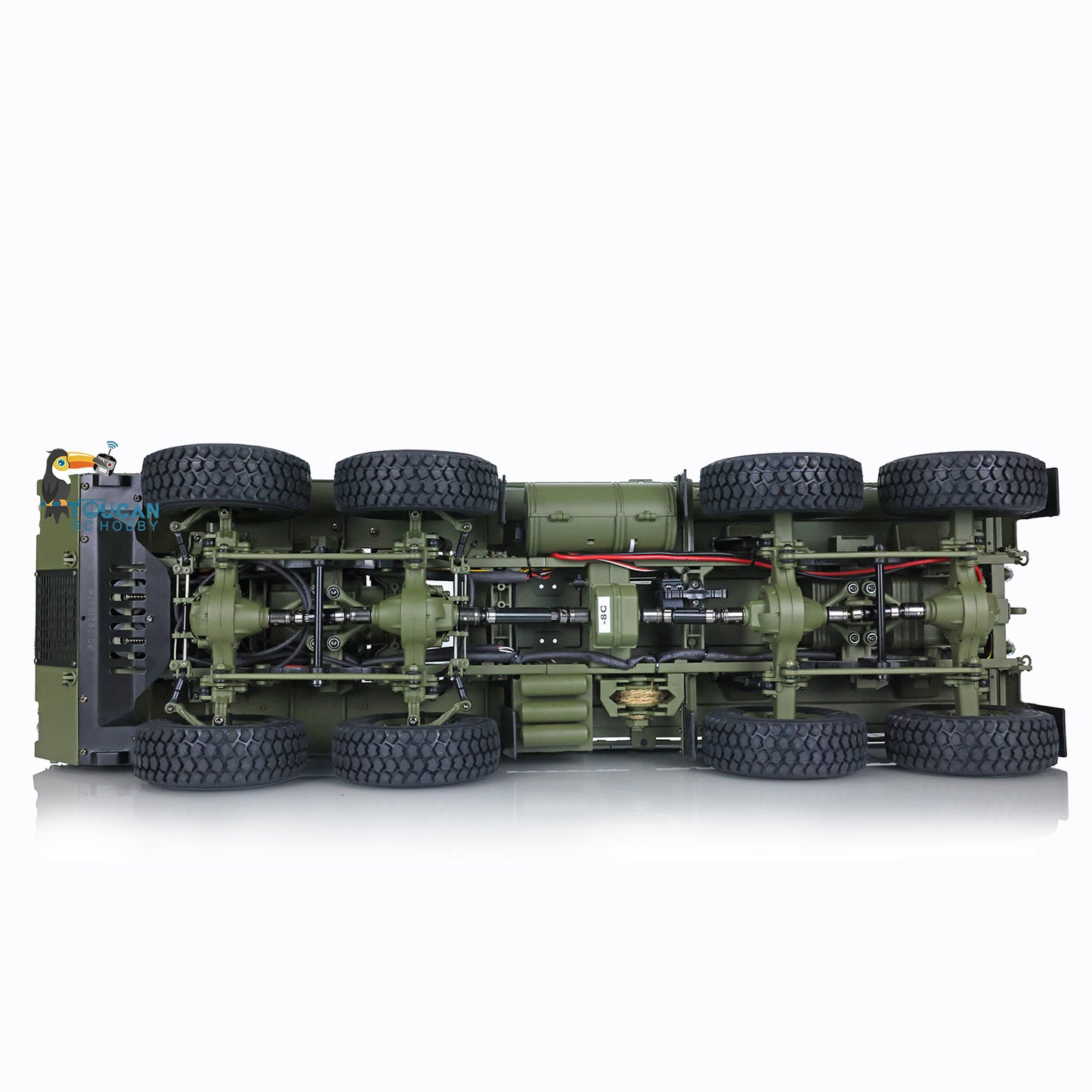 Camion militaire américain HG 1/12 RC P801 8*8