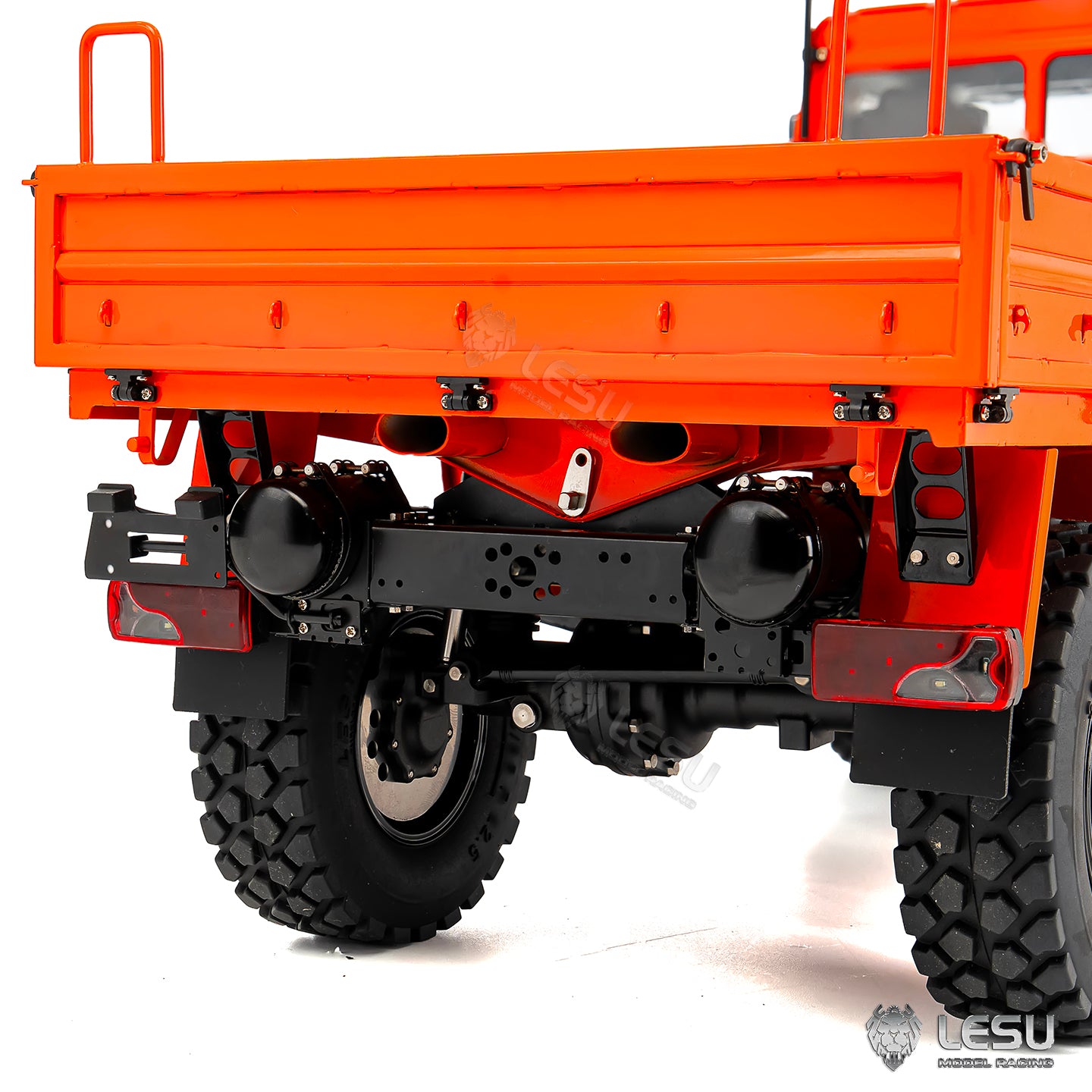 LESU U4023 AWD 1/14 RC Off Road Car Metal Radio Control All Terrain Vehicle Light Truck Model Axle Lock Wheel Hub Reduction