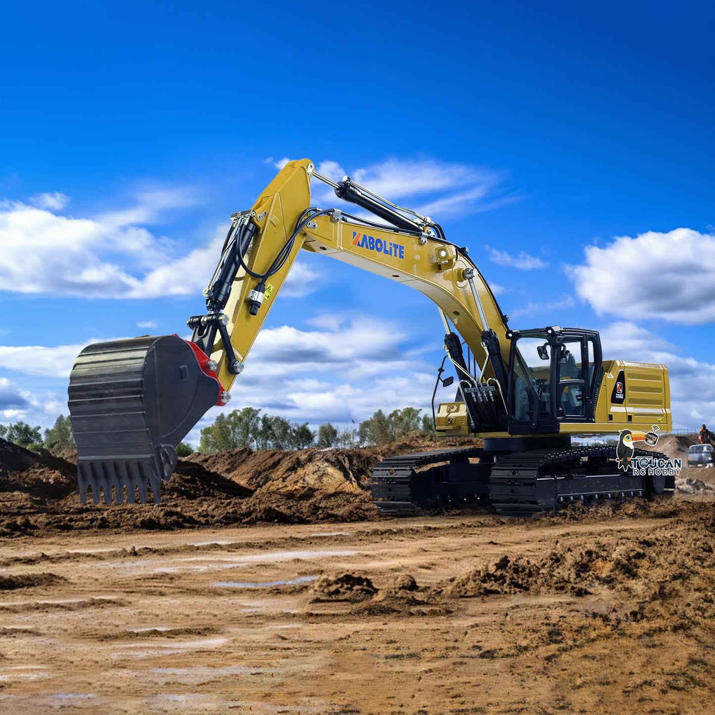 IN STOCK Kabolite K961 100S PRO 1/18 RC Hydraulic Excavator RTR Remote Control Digger Flysky ST8 Radio 2S Battery Electric Claw Hammer