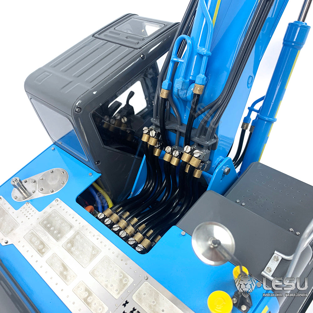 LESU 1/14 RC Hydraulische Bagger AOUE-ET36L 3-Arme Komatsu PC360 Elektrische Bagger Kits