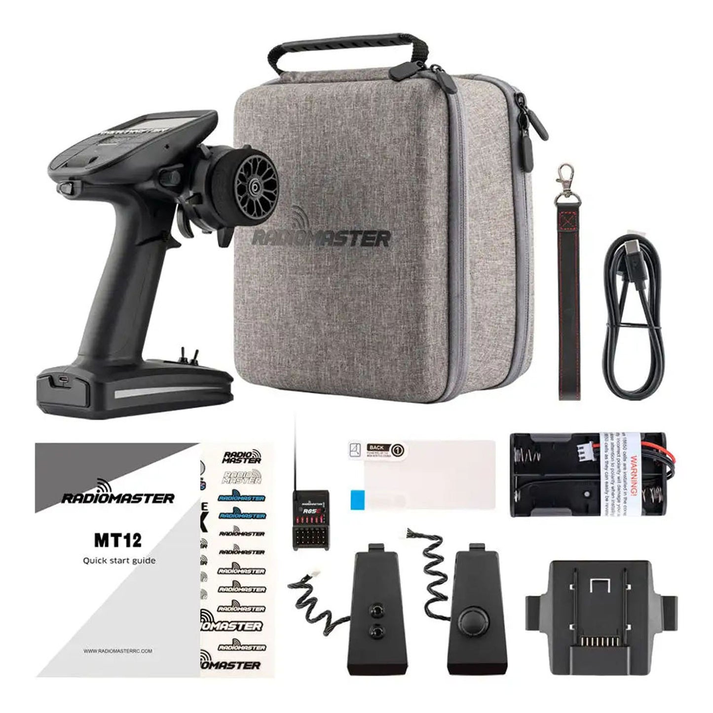 IN STOCK RadioMaster MT12 4in1 Trasmitter R85C Receiver for RC Truck Off-road Vehicles