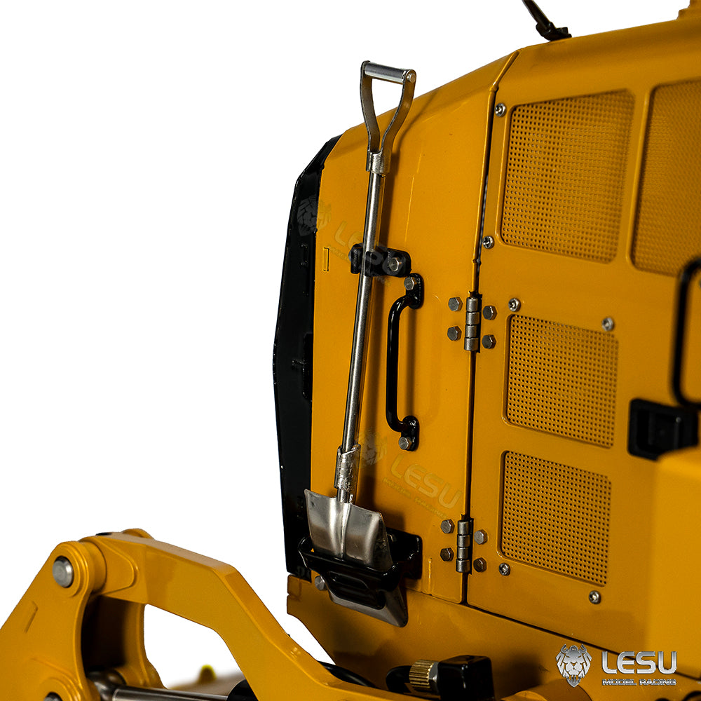 LESU 1/14 RC Hydraulic Loader Upgrade 973K Tracked Car Openable Bucket Rear Plow Painted Assembled PNP