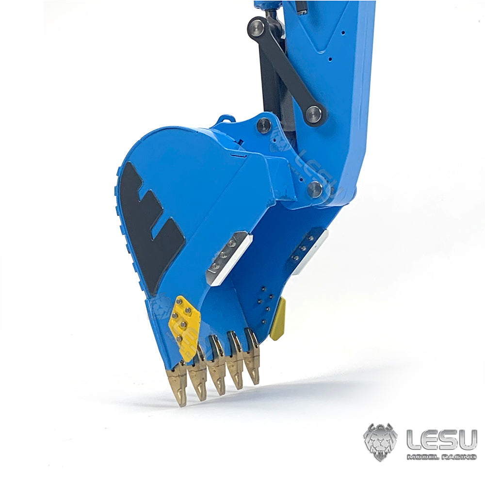 LESU 1/14 RC Hydraulische Bagger AOUE-ET36L 3-Arme Komatsu PC360 Elektrische Bagger Kits