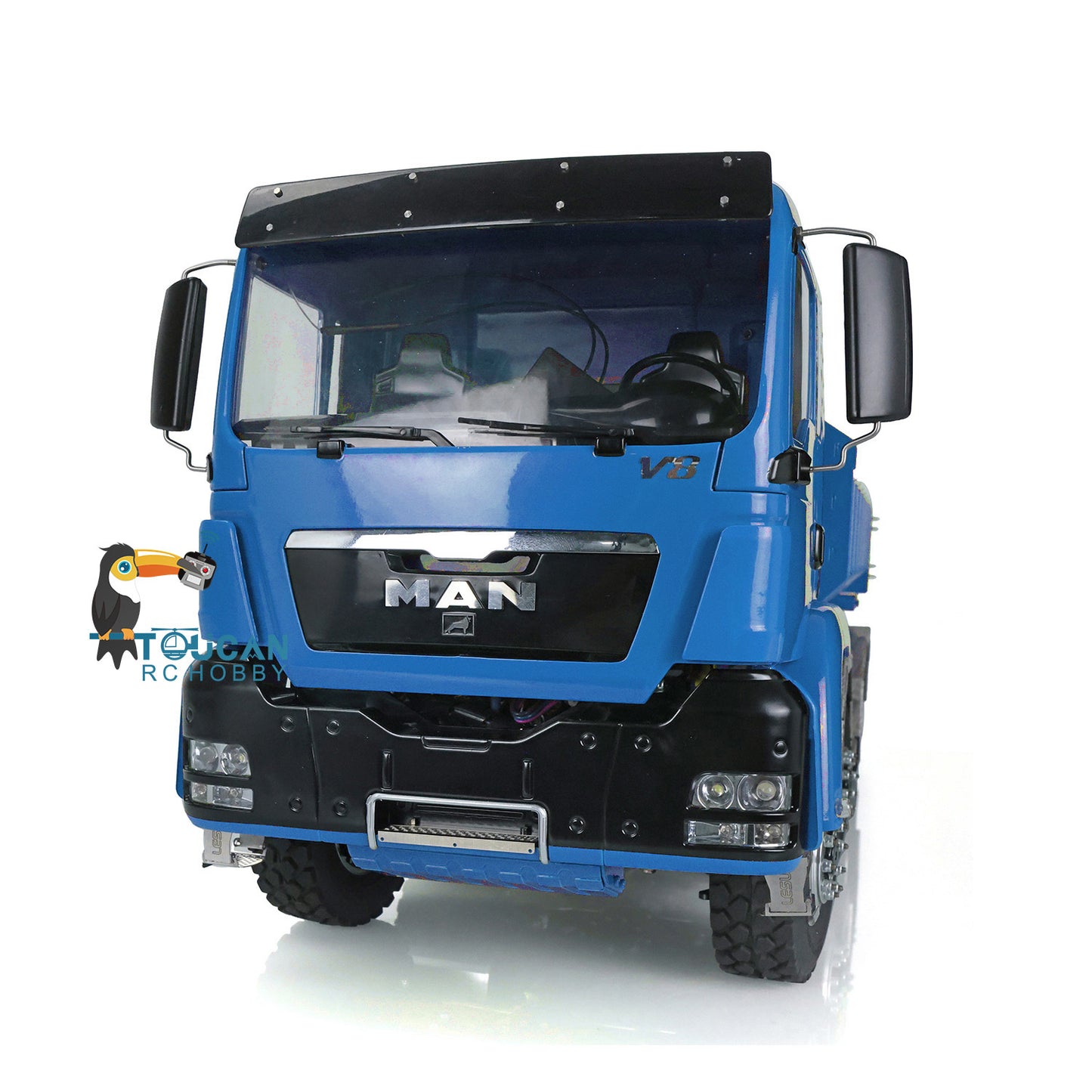 1/14 LESU Hydraulic RC Roll On/Off Dump Truck 8x8 RTR