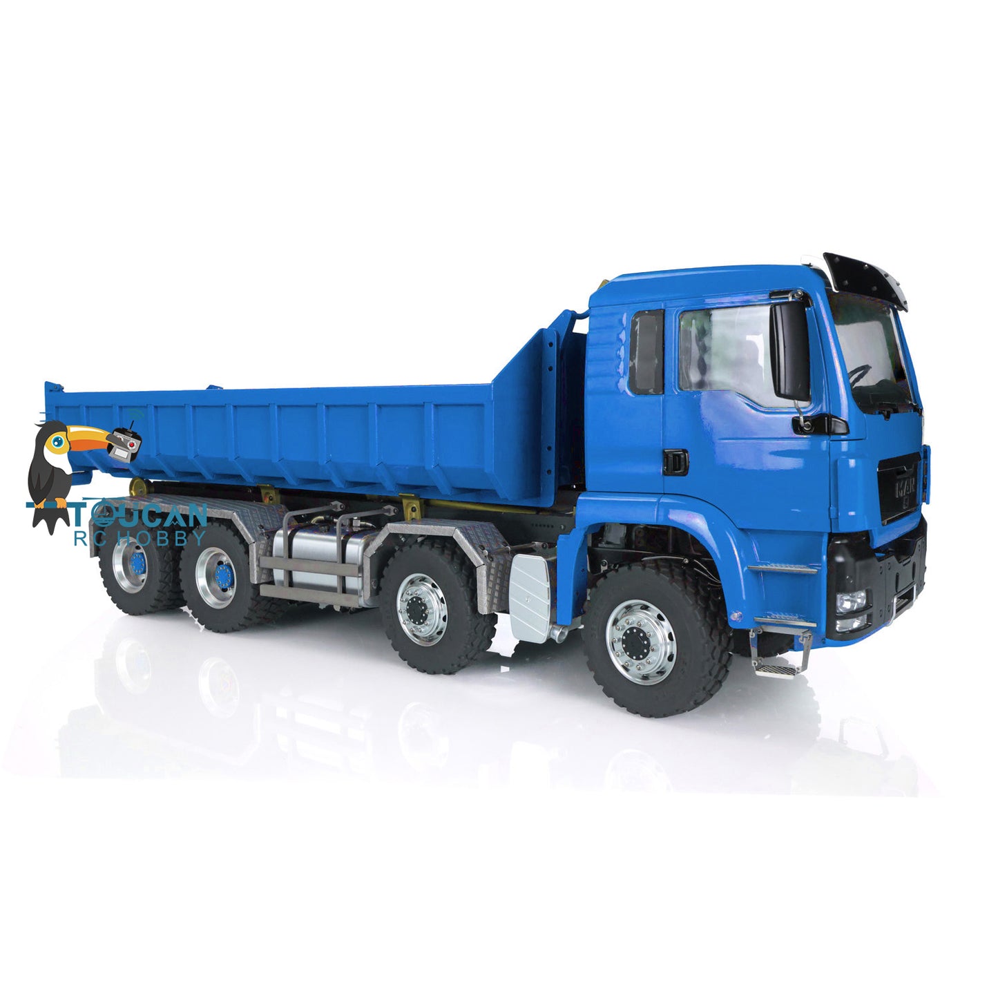 1/14 LESU Hydraulic RC Roll On/Off Dump Truck 8x8 RTR