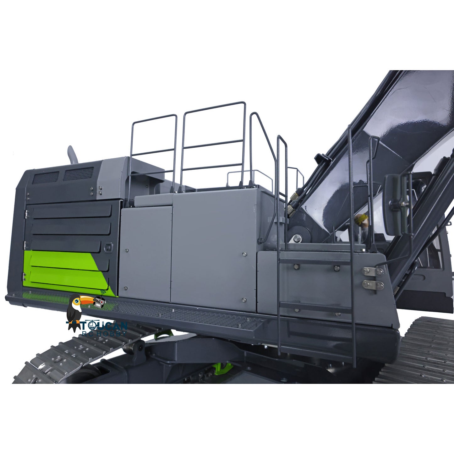 LESU Metal 1/14 RC Heavy Excavator C374F Remote Control Hydraulic Digger Flysky PL18EVLITE Battery Smoke 6CH Valve Quick Coupler RTR or PNP