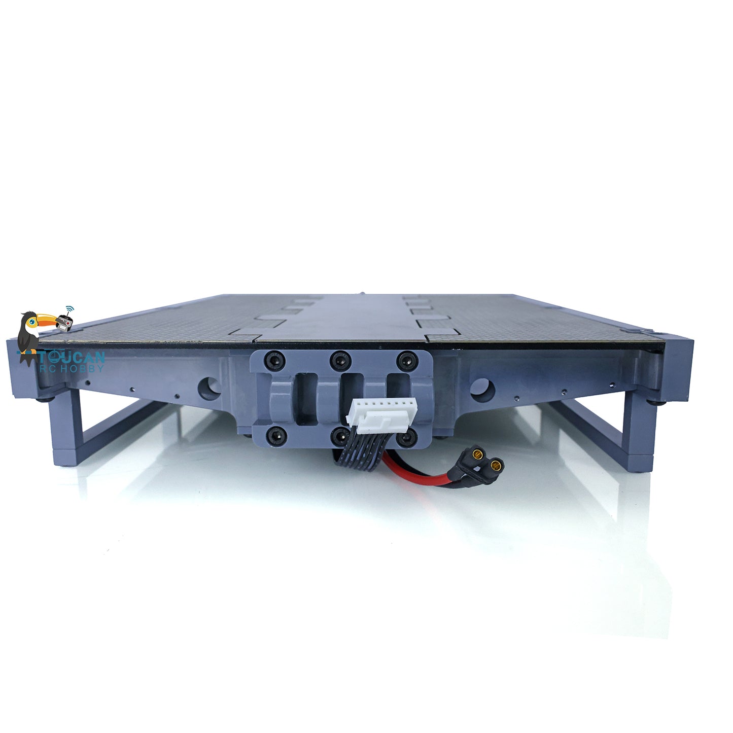 NOOXION Fury Bear 2+5 Essieux Remorque Hydraulique Levage pour TAMIYA 1/14 RC Tracteur Camion Remorque Lourde Radiocommandée DIY Voiture