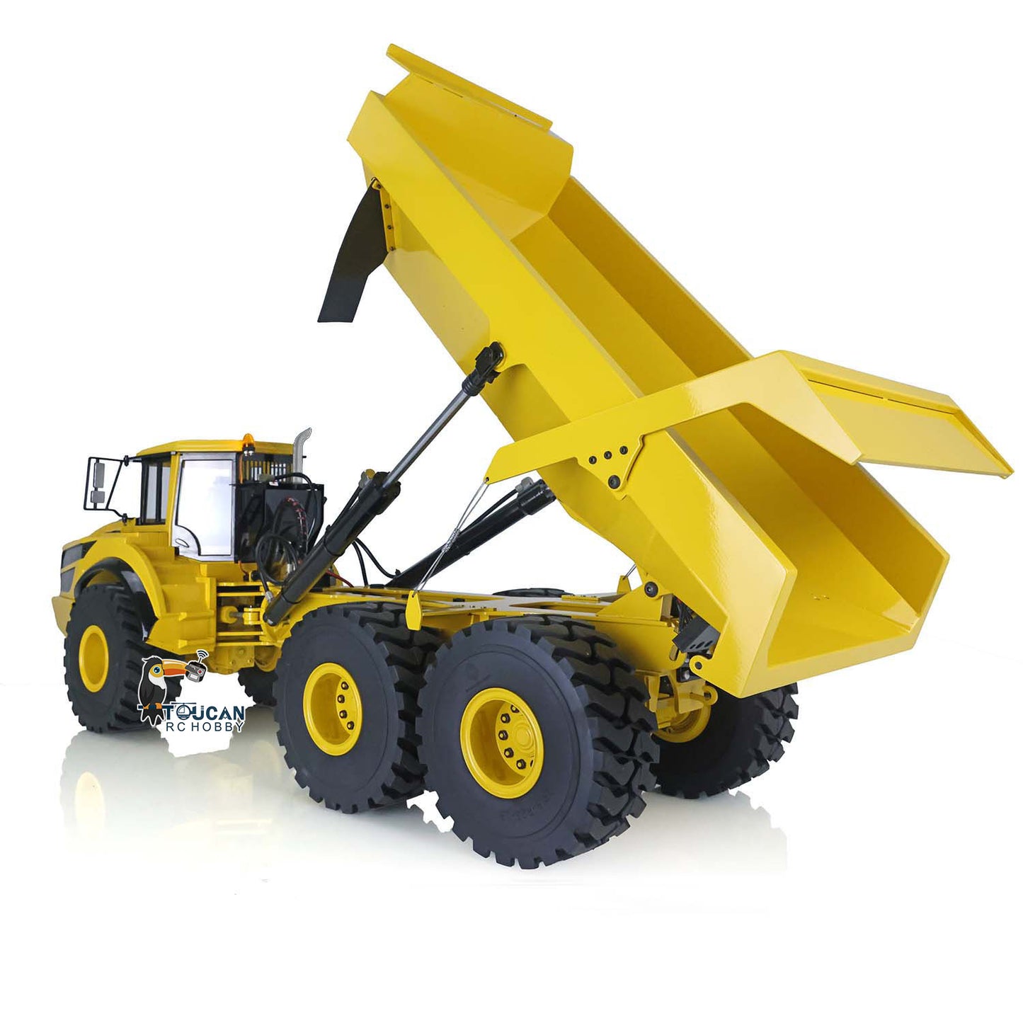 XDRC A40G 1/14 6x6 Metal Hydraulic RTR RC Articulated Truck Dumper Tipper