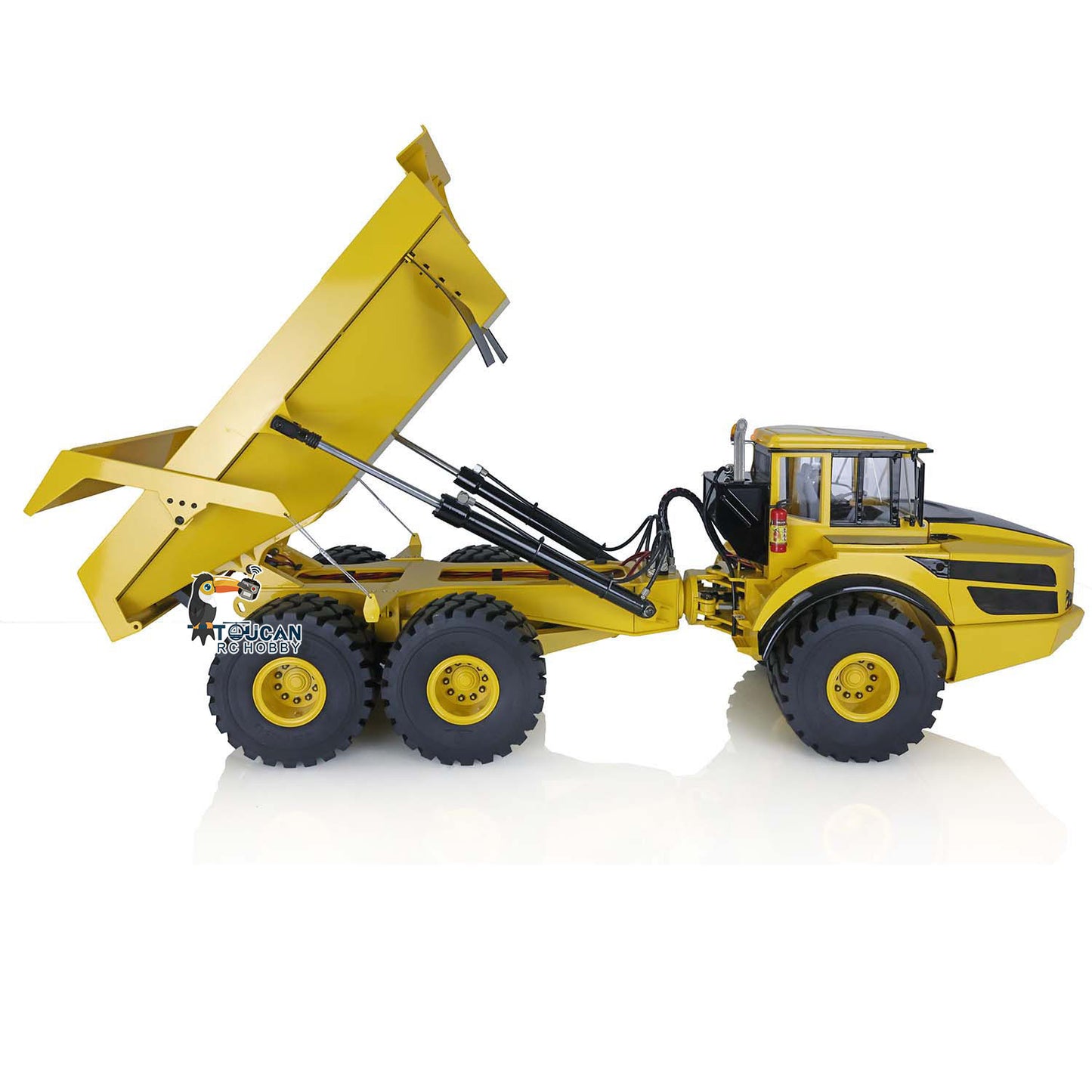 XDRC 1/14 PNP 6x6 Metallhydraulik A40G RC Knickgelenkter LKW-Muldenkipper