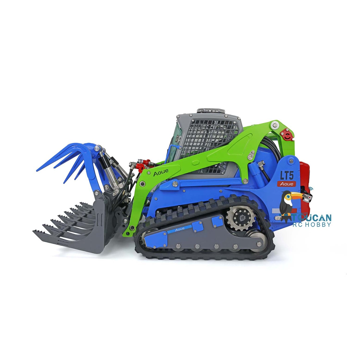 LESU 1/14 Aoue LT5 Raupenkompaktlader Metallhydraulik RTR Loader B0008