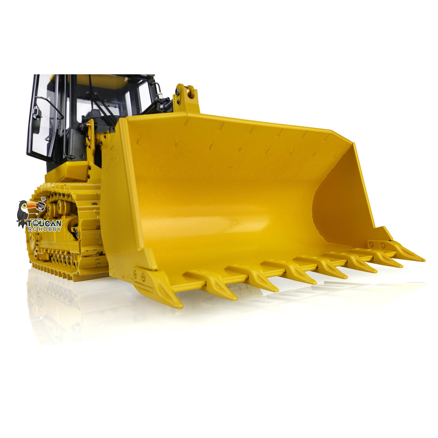 JDModel 1/14 Metal RC Hydraulic Tracked Loader JDM-188 963D 3CH Valve Pump Construction Car I6S Radio RTR Model Light 201 Sound