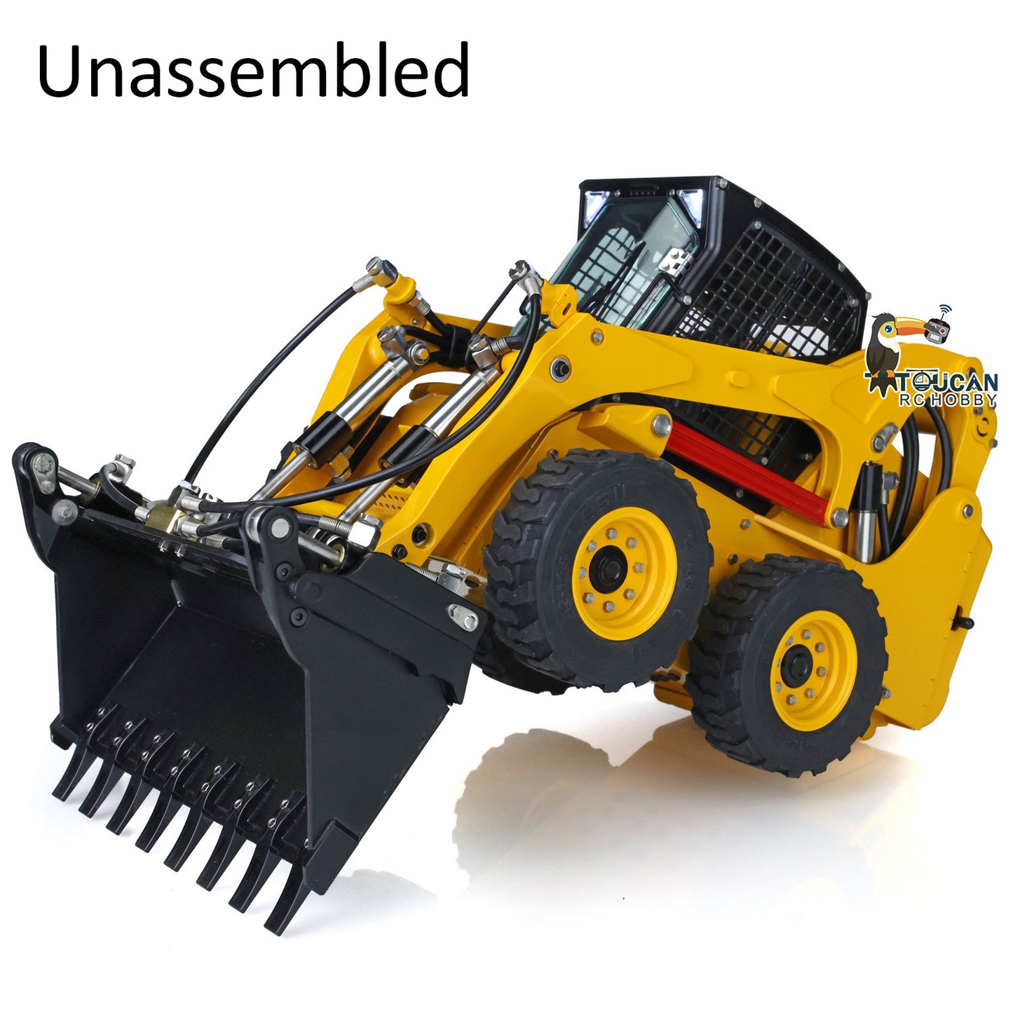 LESU 1/14 RC Metall Hydraulische Aoue LT5H Lackiert Unmontiert Rädern Kompaktlader A0008