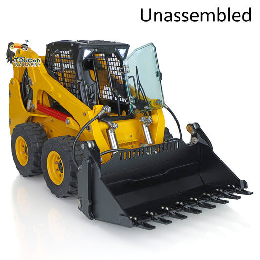 LESU 1/14 RC Metall Hydraulische Aoue LT5H Lackiert Unmontiert Rädern Kompaktlader A0008