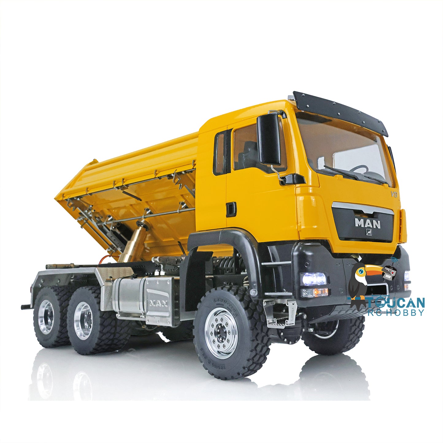 LESU Metall 1/14 MAN TGS 3-weg RC Hydraulische Dumper Lkw Z0018