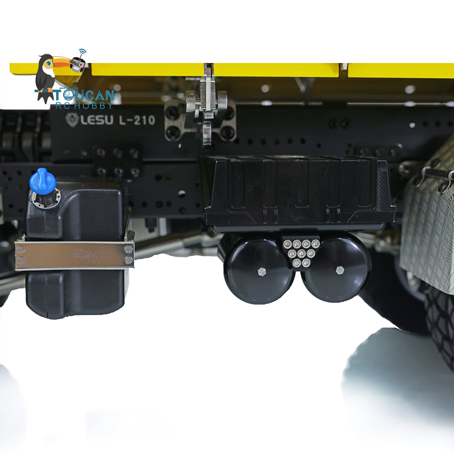 IN STOCK LESU Metal 1/14 TGS 3-way RC Hydraulic Dumper Truck Z0018