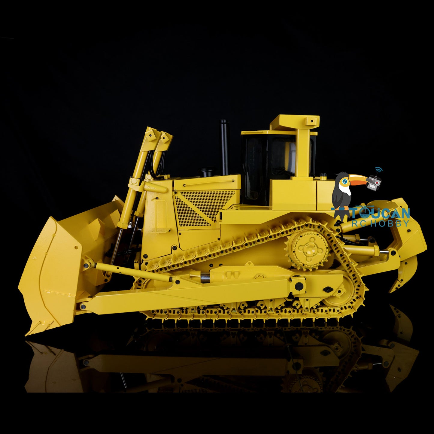 EN STOCK JDM-98 1/14 JDMODEL PNP DXR2 Bulldozer RC hydraulique en métal