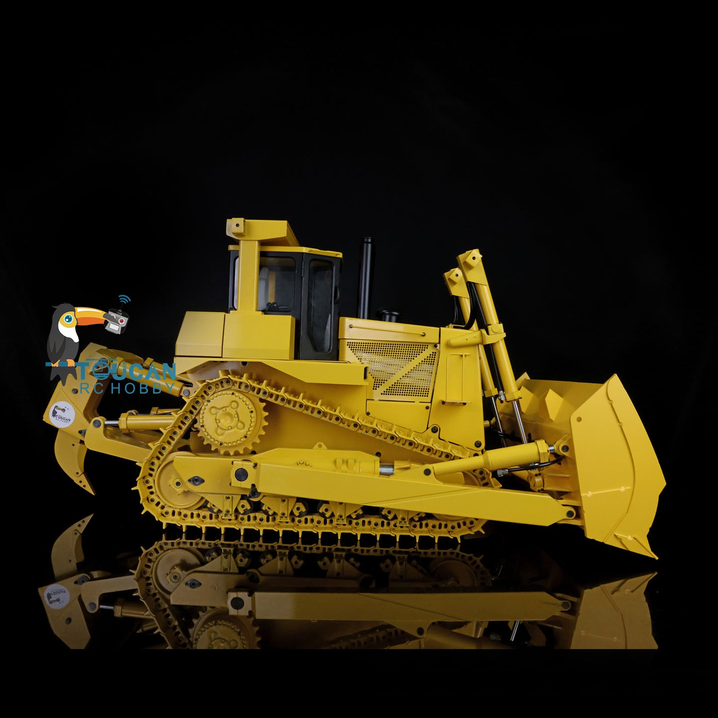 EN STOCK JDM-98 1/14 JDMODEL PNP DXR2 Bulldozer RC hydraulique en métal