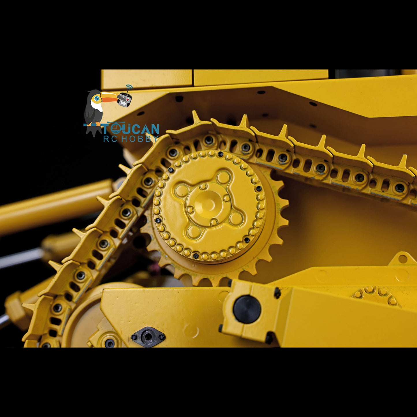 EN STOCK JDM-98 1/14 JDMODEL PNP DXR2 Bulldozer RC hydraulique en métal