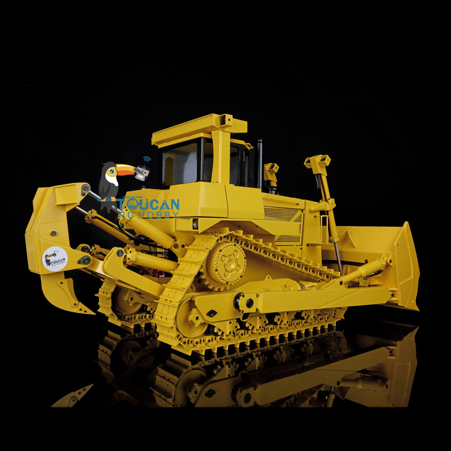 EN STOCK JDM-98 1/14 JDMODEL PNP DXR2 Bulldozer RC hydraulique en métal