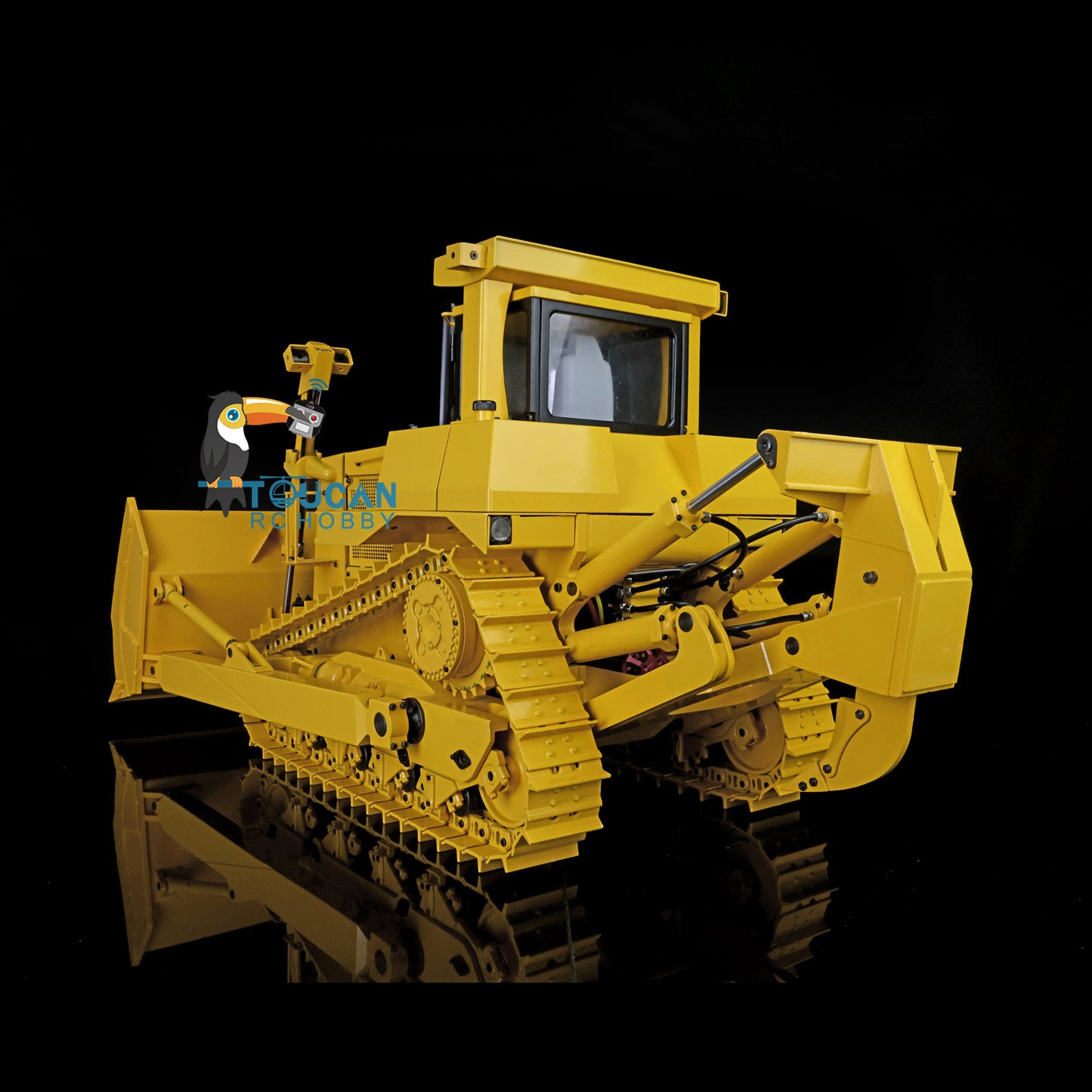 EN STOCK JDM-98 1/14 JDMODEL PNP DXR2 Bulldozer RC hydraulique en métal