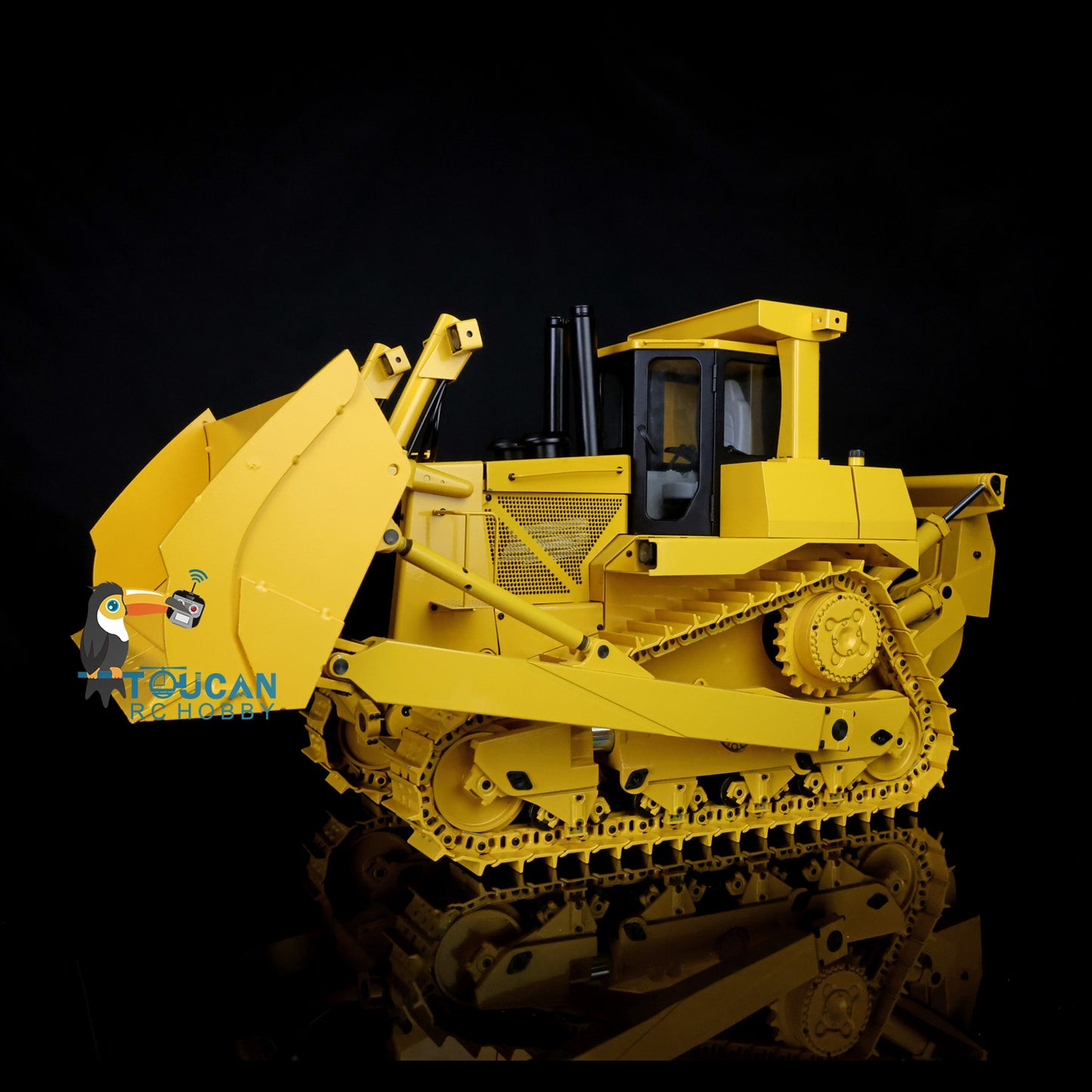 EN STOCK JDM-98 1/14 JDMODEL PNP DXR2 Bulldozer RC hydraulique en métal