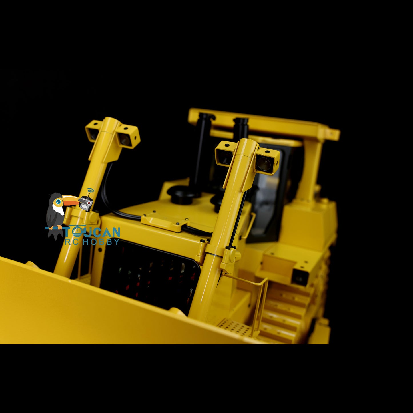 EN STOCK JDM-98 1/14 JDMODEL PNP DXR2 Bulldozer RC hydraulique en métal