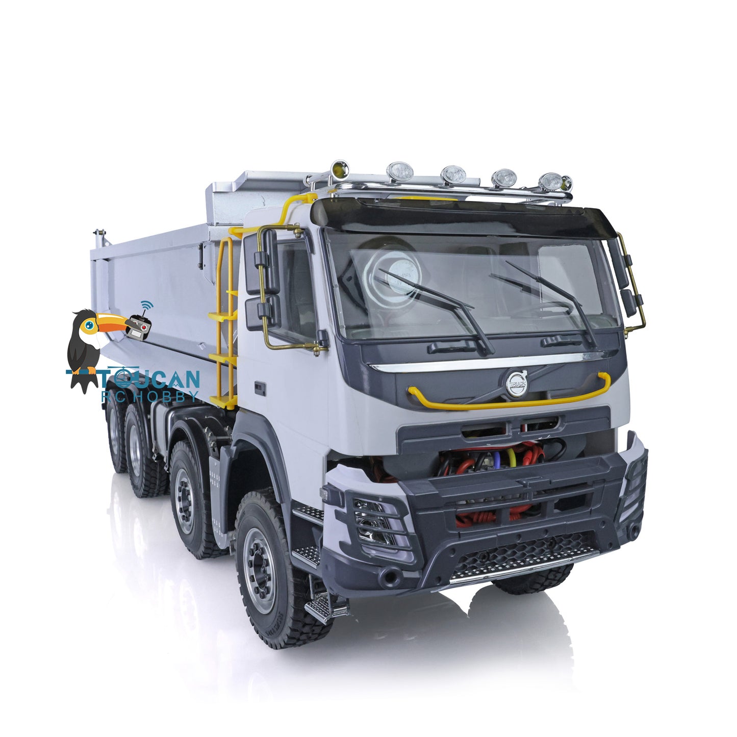 JDModel 1/14 8*8 JDM 65D Metal Hydraulic RC Dumper
