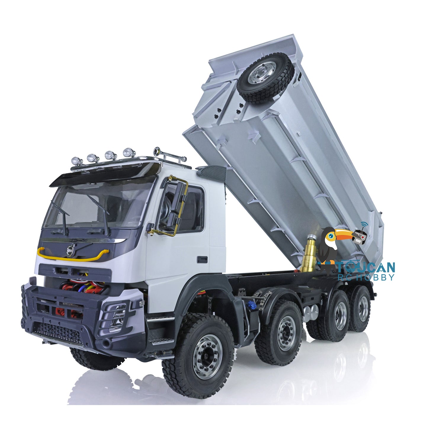 JDModel 1/14 8*8 JDM 65D Metal Hydraulic RC Dumper