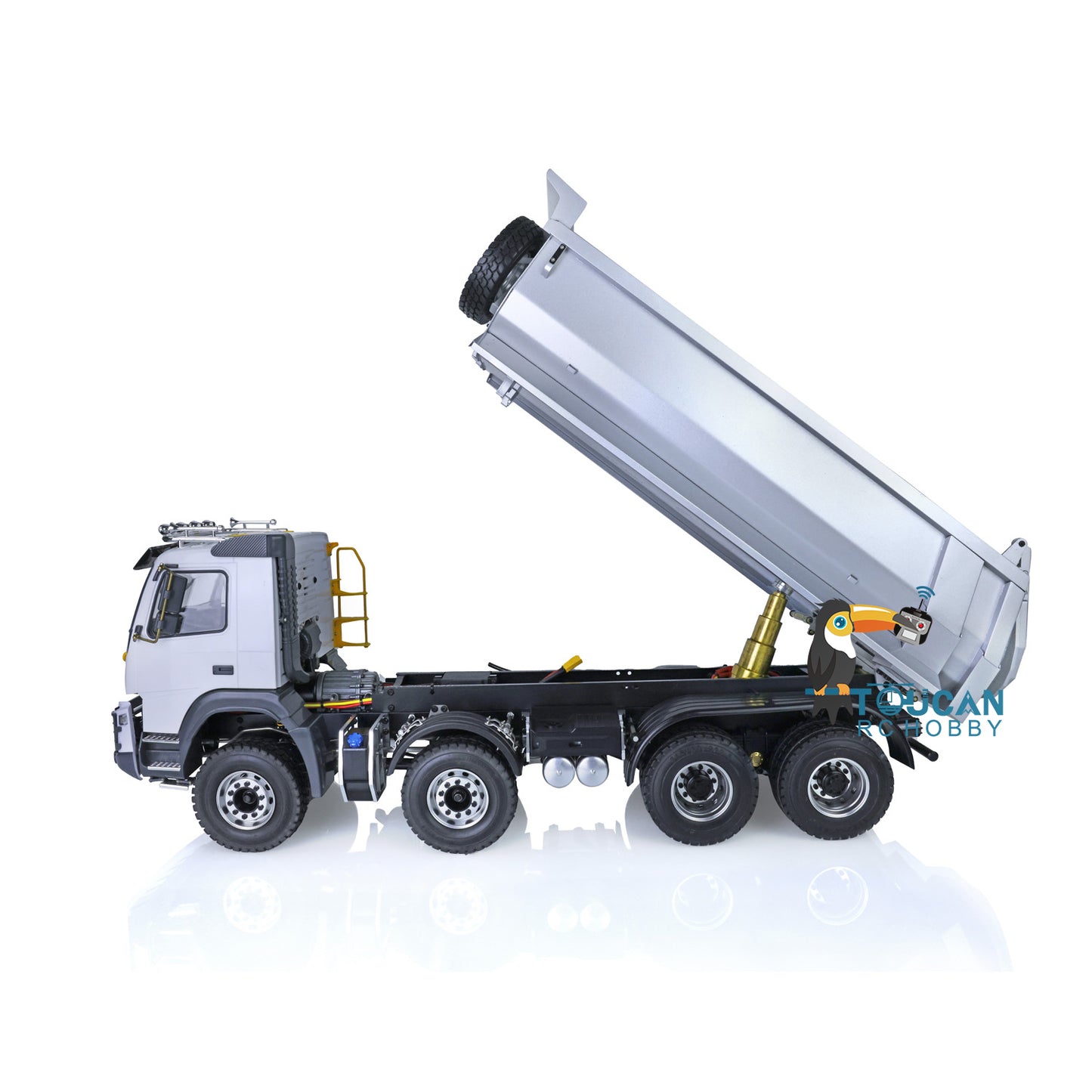 JDModel 1/14 8*8 JDM 65D Metal Hydraulic RC Dumper