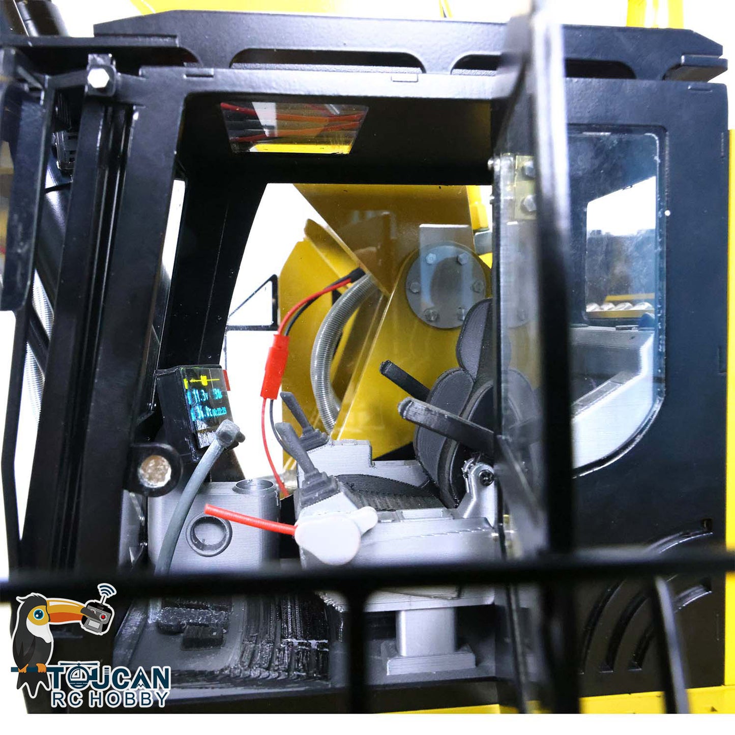 Pre-Order 1/14 Hydraulic RC Excavator 6015B Metal RC Heavy Duty Digger