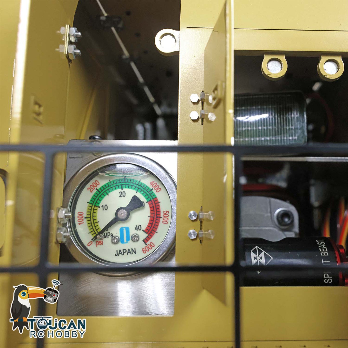 Pre-Order 1/14 Hydraulic RC Excavator 6015B Metal RC Heavy Duty Digger