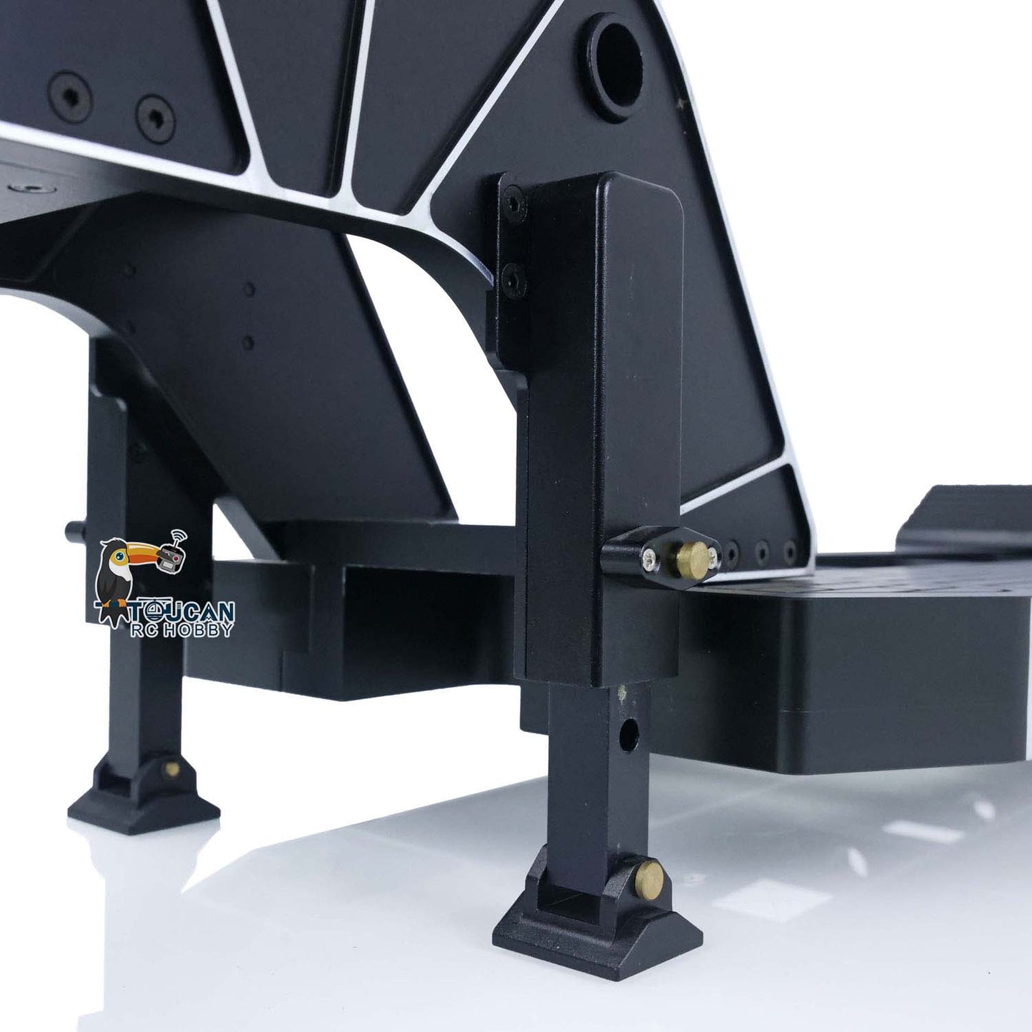 1/14 Metallchassis 2-Achs-Sattelauflieger für RC-Bau-LKW