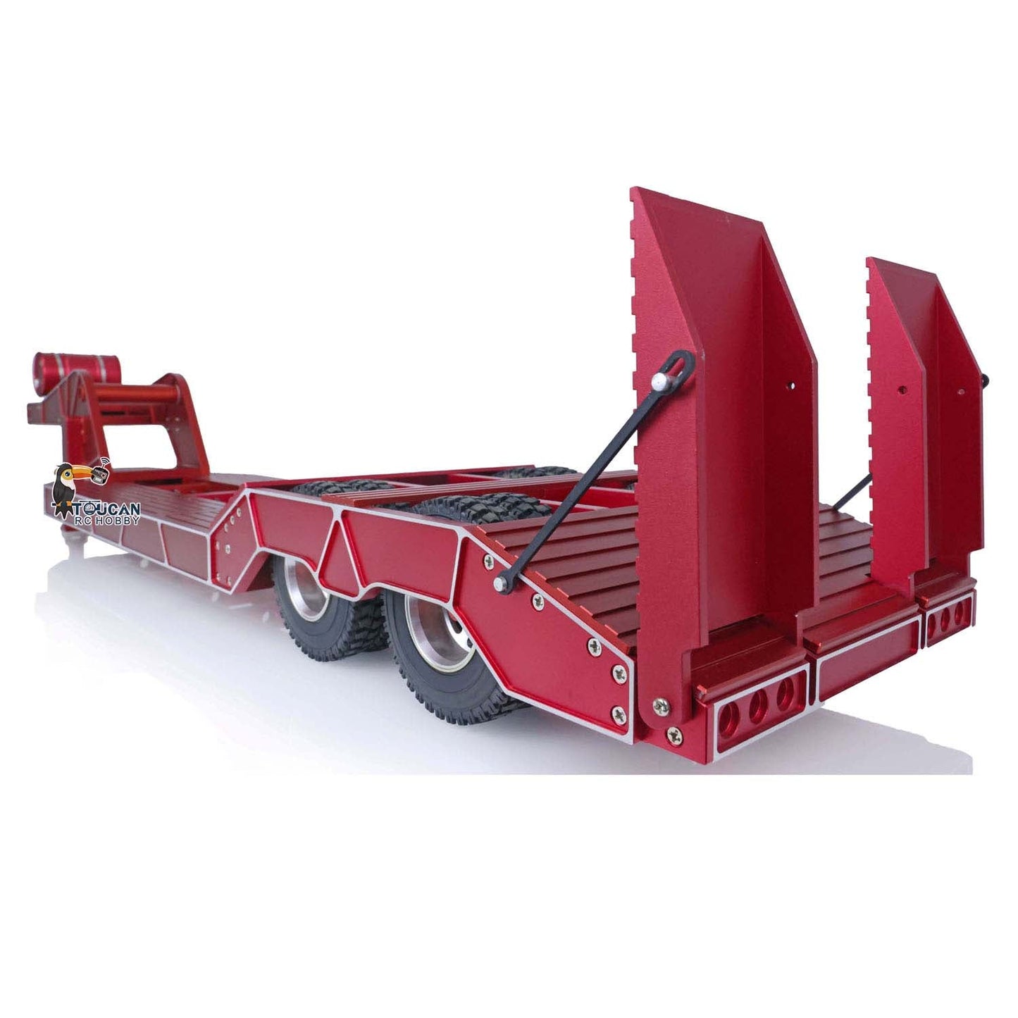 1/14 Metallchassis 2-Achs-Sattelauflieger für RC-Bau-LKW