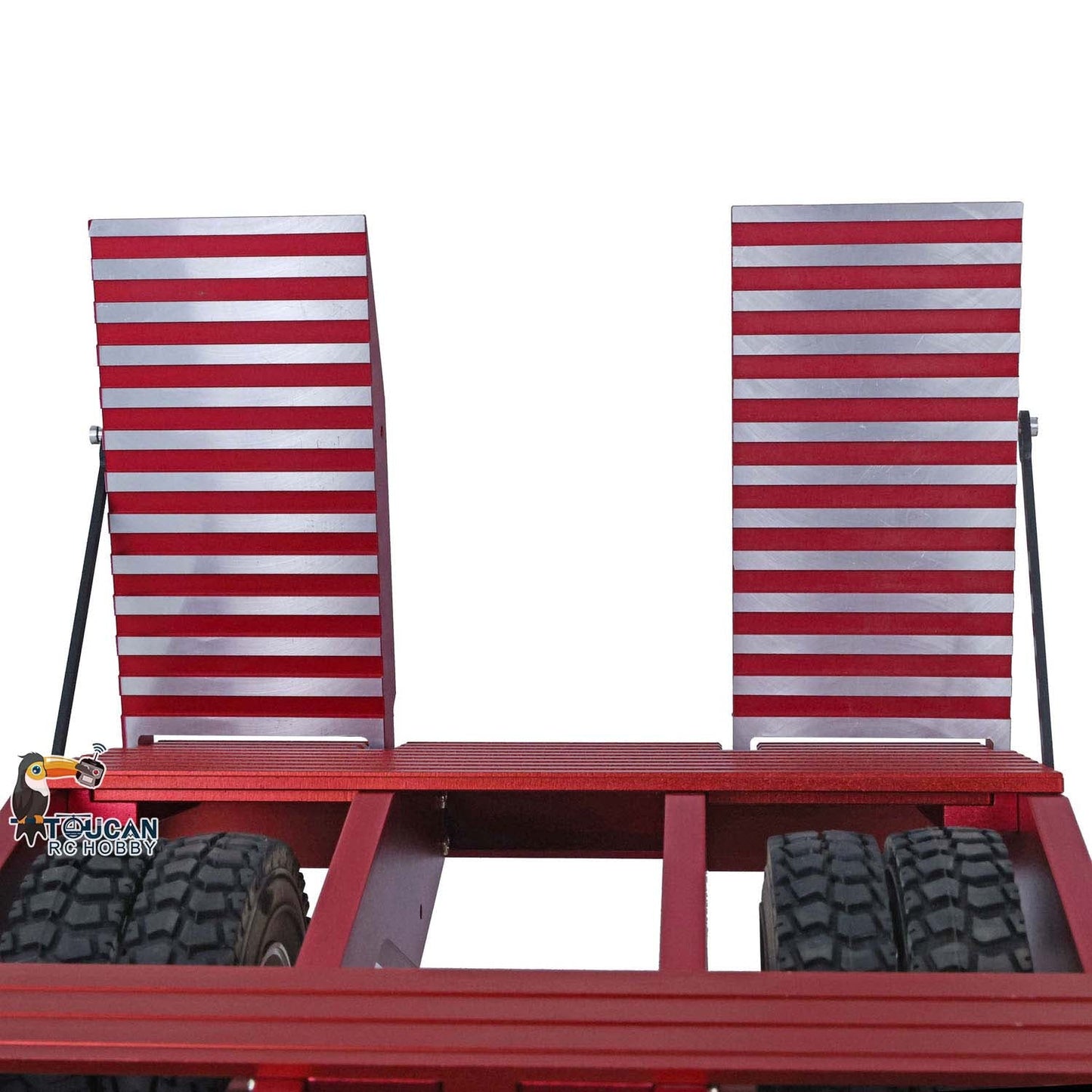1/14 Metallchassis 2-Achs-Sattelauflieger für RC-Bau-LKW