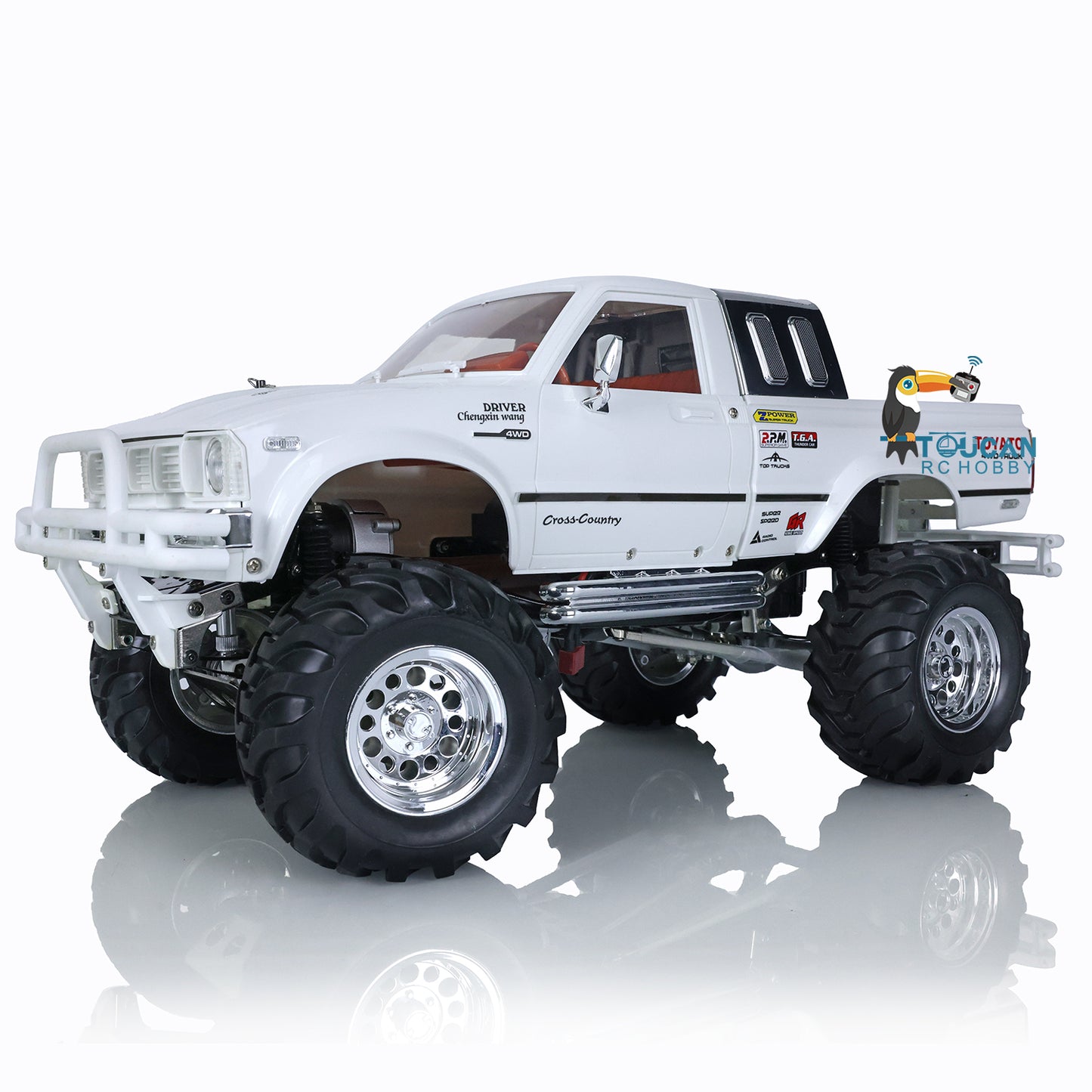 Voiture de rallye HG 1/10 RC Pickup P407 4*4 2.4G RTR