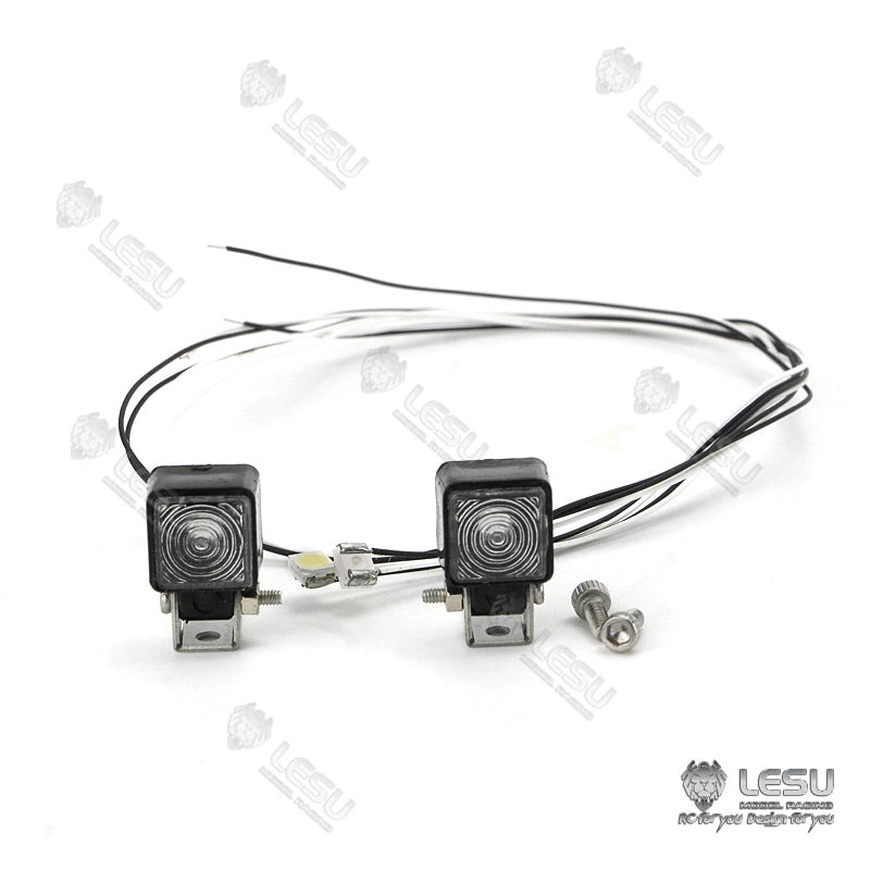 IN STOCK LESU LED Spot Light B For TAMIYA 1/14 RC Tractor Truck DIY Model