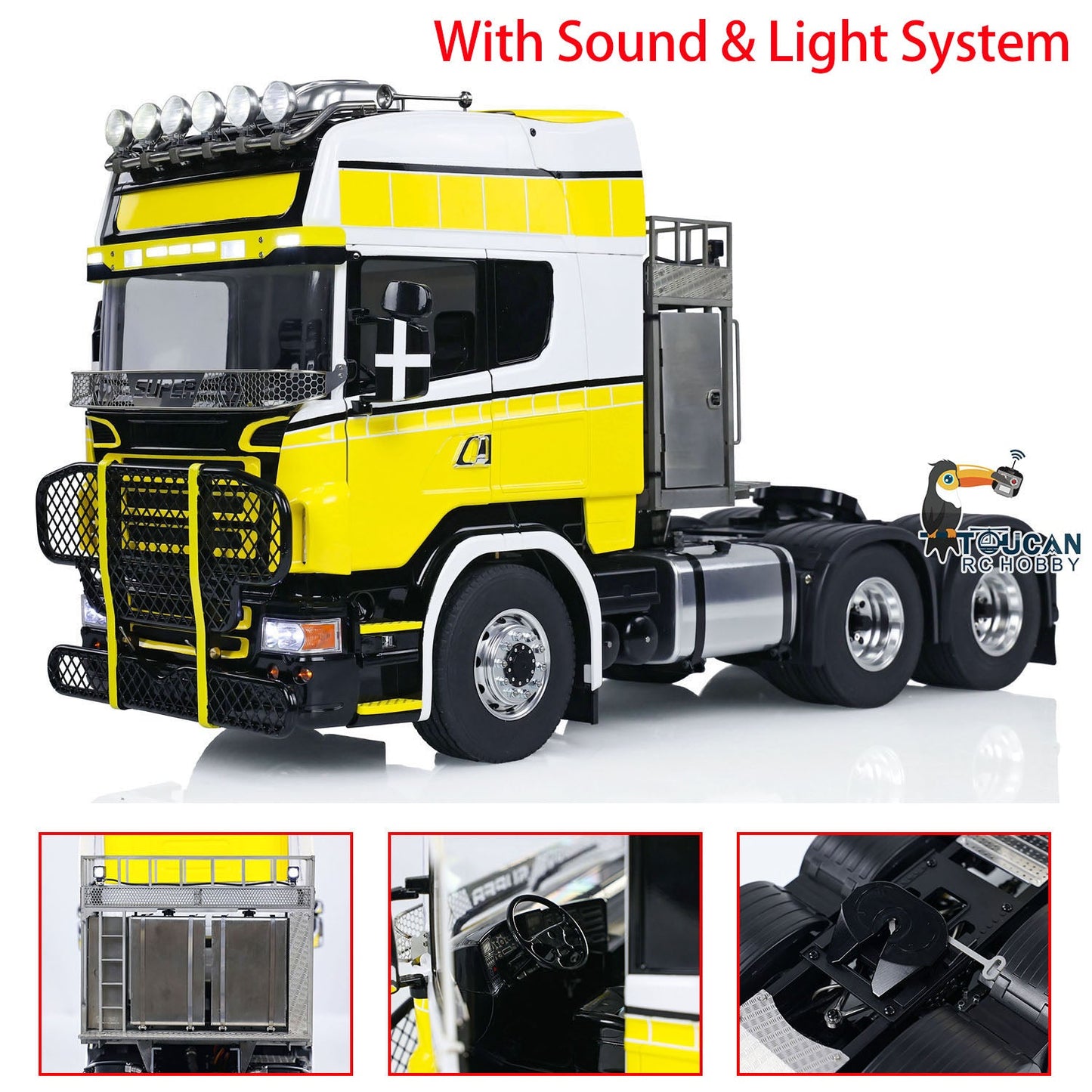 1/14 6x6 RC Sattelzugmaschine LESU G-6181 RTR PNP