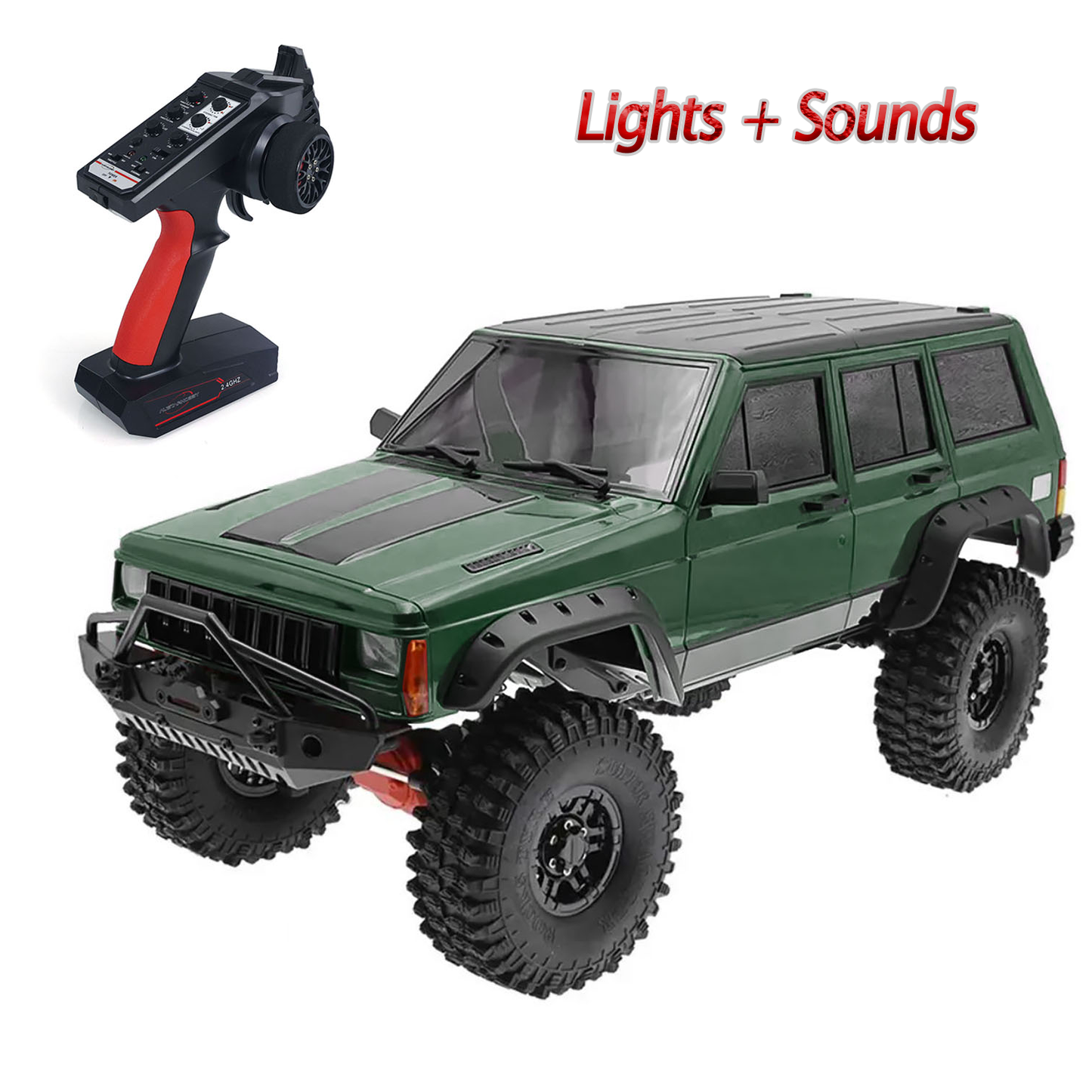 Radiocommande 1/10 Crawler 4WD 8509 Puissant Peint