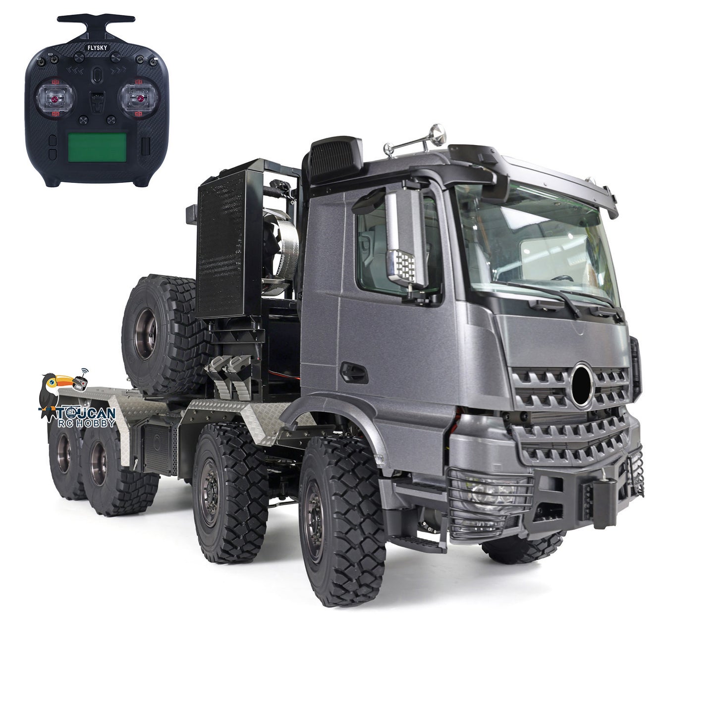 1/14 Metall 8x8 Gelände RC Sattelzugmaschine JDM-189