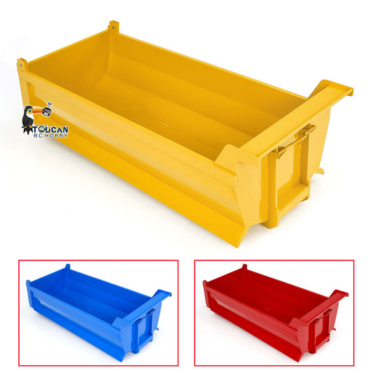 Metal U-shaped High Bucket for 1/14 10x10 8x8 RC Roll On/Off Hydraulic Dumper Truck
