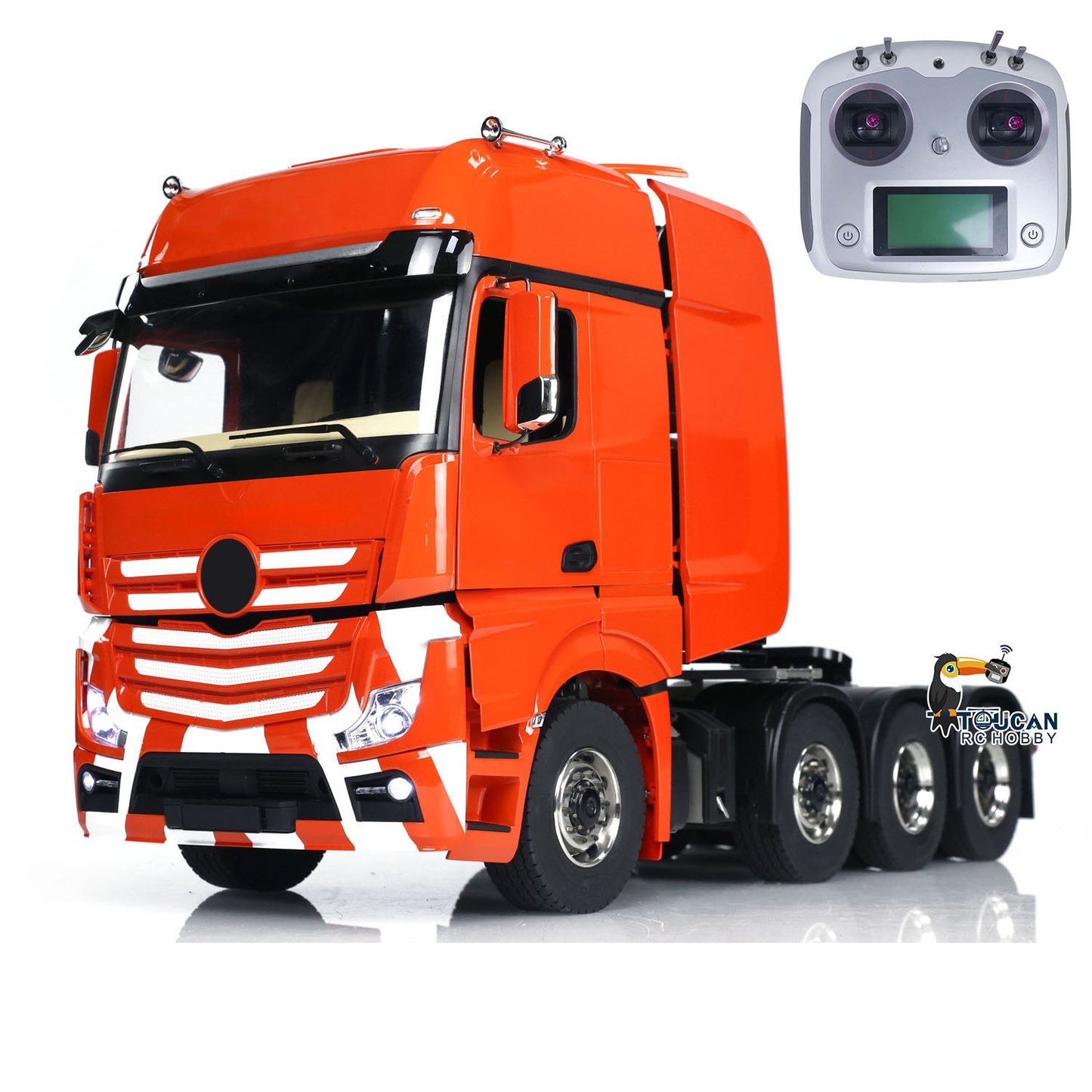 Camion tracteur télécommandé OliverHobby modèle 1/14 Topline 8x8 18F