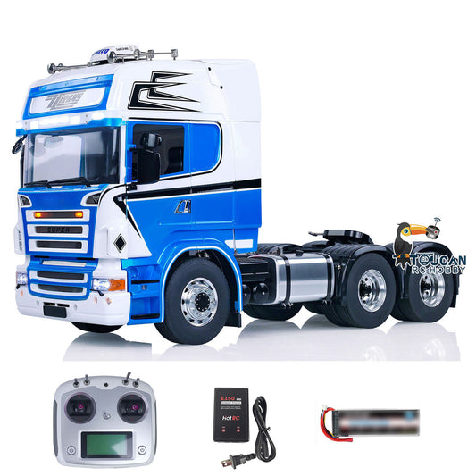 1/14 RC Tractor Truck 6x6 TOUCAN Metal Chassis RTR Remote Control Car DIY Models